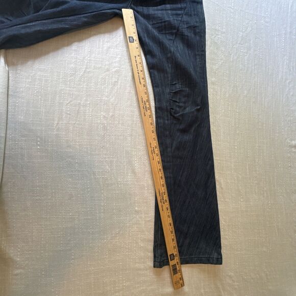 New London Amoureusement Anthony Frym Y2K Dark Wash Slight Flare Sz 29 (30x33.5) - Picture 15 of 16
